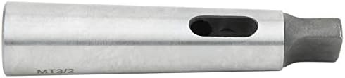 Morseov adapter za smanjenje konusa, MT3 do MT2 visoka tvrdoća otpornost na habanje konusne bušaće čahure srebrne boje za okretanje