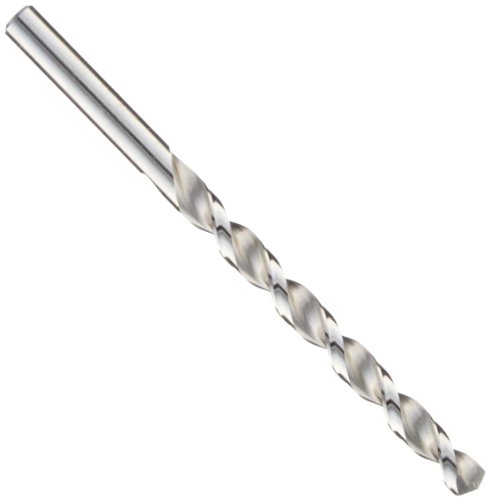 Precizni Twist QC21P Steel Birl bušilica za čelične brzine, neobojena završna obrada, okrugli nosač, parabolična flauta, radijus split