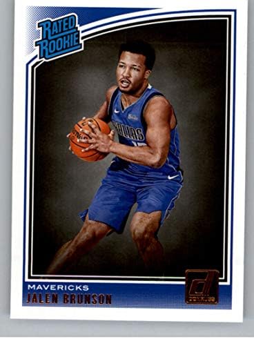 2018-19 Donruss # 179 Jalen Brunson Dallas Mavericks Rookie Basketball kartica