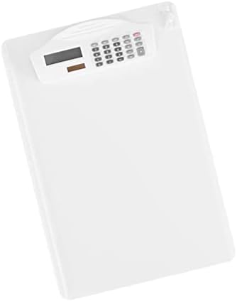 Nuobesty Pads međuspremnik Notepad kalkulator A4 međuspremnik Držač papira Niski profil Clip Clip Clipboard starački međuspremnik