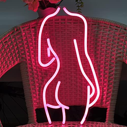 Ženska leđa neonska svjetla s natpisima umjetnička dekorativna svjetla domaća spavaća soba trgovina za zabave Club Garage Man pećina