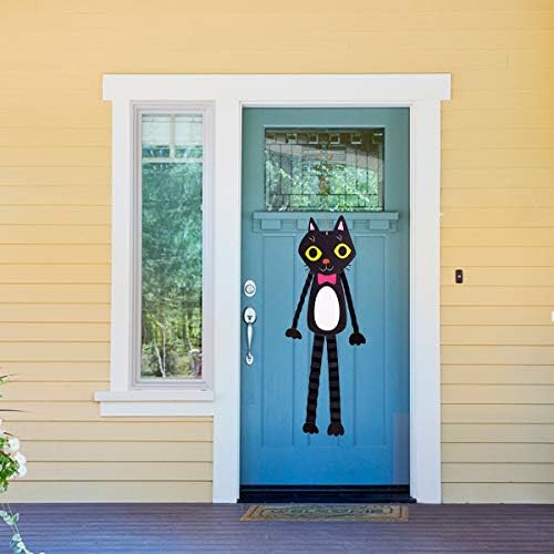 Hemoton 4 set Halloween zastrašujuća vješalica za vješalice za vrata paket paket viseći DIY party dekor