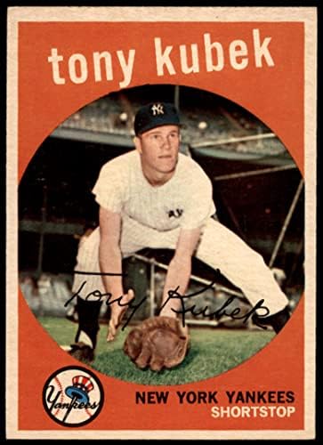 1959 Topps 505 Tony Kubek New York Yankees Dean's Cards 5 - Ex Yankees