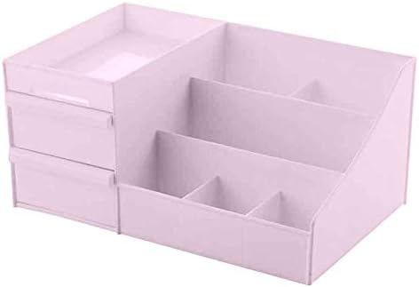Uqiangy 1pc kutija za crtežu kozmetički spremnik za skladištenje radne površine Organizator Šminka Sundries Dozvola i organizatori
