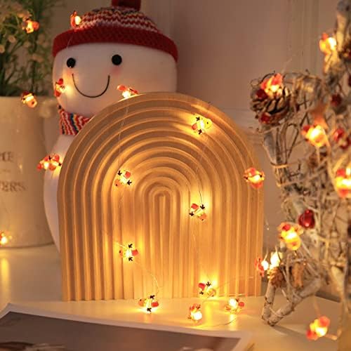 Jelenova žarulja LED baterija bajkovita lampa Božićna tema dekoracija je pogodna za unutrašnju proslavu rođendana božićna jelka dekoracija