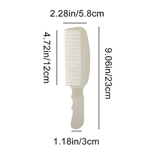 Honglingong češa za kosu plastična otporna na toplinu otporna na oblikovanje ručke antislip teksture fini češalj zuba za dugu kosu