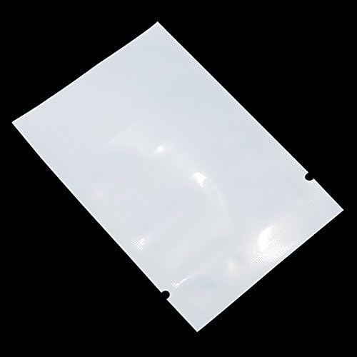 300 kom bijele prednje prozirne otvorene gornje 2,8 mil Plastične vreće za toplotnu zaptivku 2, 4x3, 5 inča Vakuumska vrećica za pakovanje