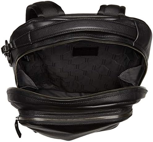 TUMI Harrison Bradner kožni ruksak za Laptop-14-inčna torba za računare za muškarce i žene-crna