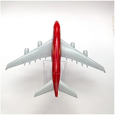 Modeli aviona 1/400 Skala zrakoplova Crvena fit za Airbus A380 16cm Model Aircraft Model statičkog prikaza grafičkog prikaza