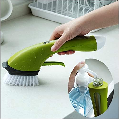 Četkice za čišćenje duge ručke s zamjenskim četkica četkice za čišćenje za čišćenje tuša kupaonica tuš sudoper tepih sprat