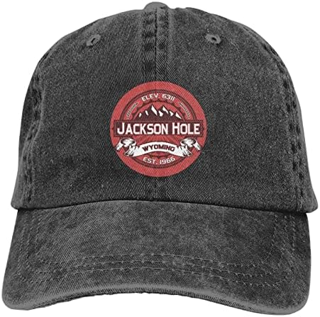 Jackson Hole Bejzbol kapa za pranje podesiva kapa za snagu Womans Mans tata šešir