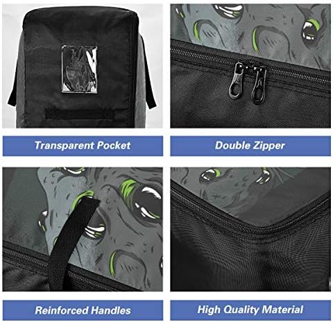 Underd Bag za pohranu velikih kapaciteta - Alien Quilt Organizator Organizator ukrase Izdržljiv patentni patentni patentni patentni