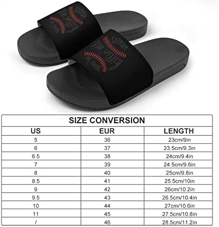 Ubijaš me Smalls Baseball muške kupatilo tuš papuče Open Toe Non-Slip Sandal za Home Gym Beach