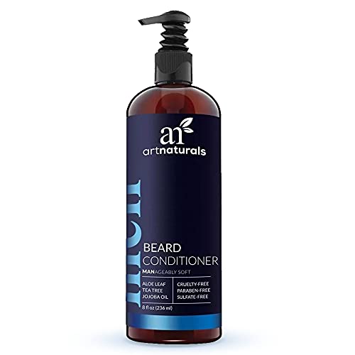 Artnaturals prirodni dubinski regenerator za bradu - - infuziran Aloe Verom, čajevcem i uljem jojobe