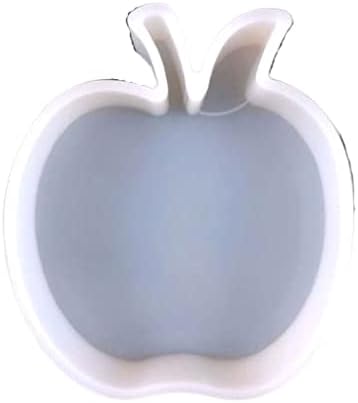 Učitelj Apple Silikonski kalup | Veličina 3,7 širina x 4 dugačka x .8 duboka | mala učiteljica Apple dizajn za svježe, sapun, smolu,