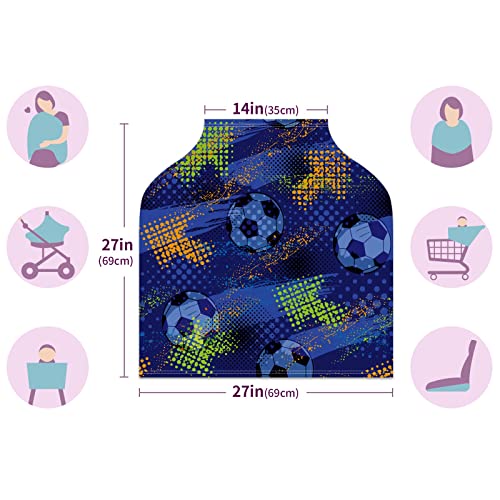 Omote za bebe Graffiti Soccer Blue Color arrow Nursing Cover FIAMFEED šal kolica za kolica za bebe Multiuse Incant Carseat Nadstrešnica