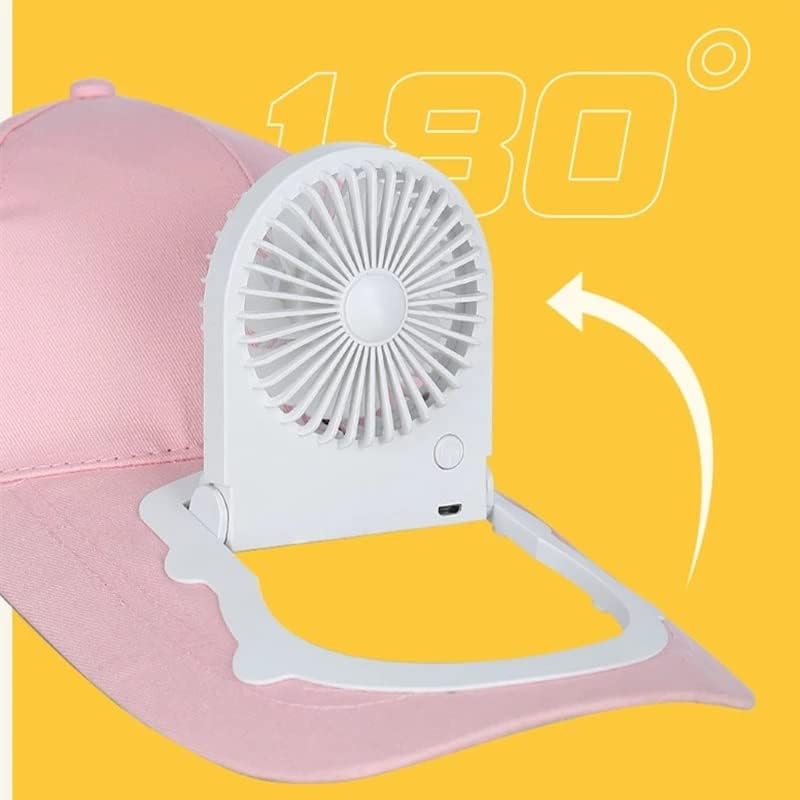 Quul vanjski ljetni šešir sa hlađenjem ventilatora 3 brzina prilagodljiva USB punjiva mini prijenosni poklopac ventilatora za električnu
