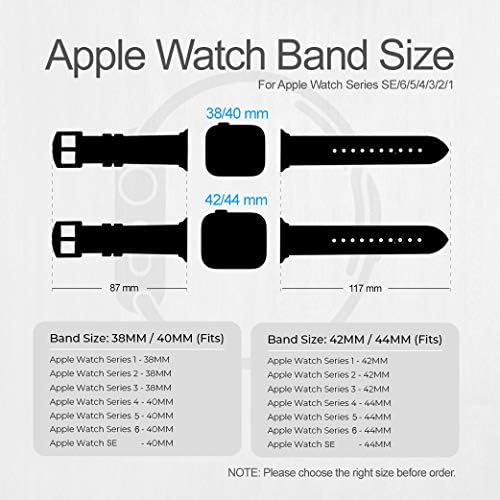 CA0073 Tibet Art kožna i silikonska pametna traka za satove za Apple Watch iWatch veličine 42mm / 44mm / 45mm