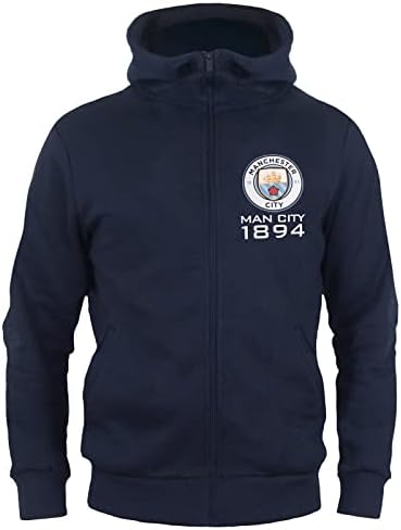 Manchester City FC Službeni fudbalski poklon Boys Fleece Zip Hoody