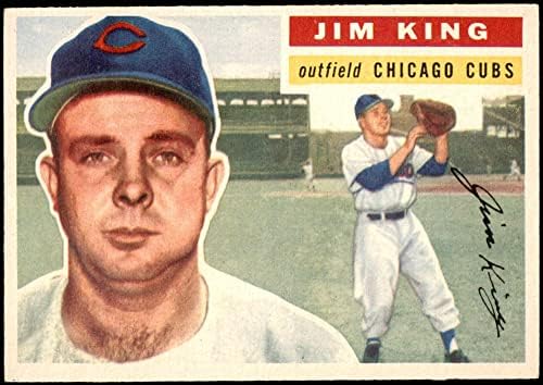 1956 TOPPS 74 Jim King Chicago Cubs Ex / MT MUBI