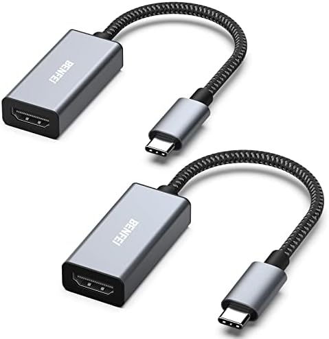 BENFEI USB C na HDMI Adapter, 2 paketa USB Type - C na HDMI Adapter [Thunderbolt 3 kompatibilan] sa MacBook Pro 2021/2020/2019, MacBook