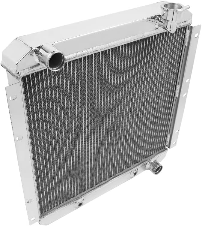Novi Frostbite aluminijumski radijator, 4 reda, down flow STYLE, 2.76 debljina jezgre, kompatibilan sa 1958-1984 TOYOTA LAND CRUISER