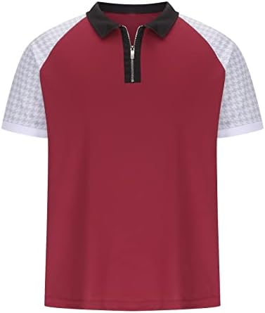 lcepcy muns majica patentni zatvarači na ceralu casual majice prugastim vilim fit s dugim rukavima za golf majice muškarci majice