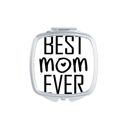 Najbolja mama ikada citirati Majčin dan ogledalo prijenosni kompaktan džep šminke dvostrano staklo
