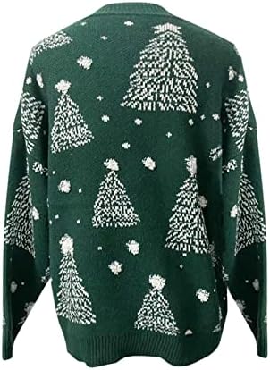 ayaso žene lagani predimenzionirani puloveri Božić džemperi ružni Tee jesen zima majice ugrađene pletene bluze Irvas tunike