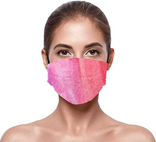 Umjetnički dizajn akvarelni gradijent 2 pakovanja pamuk korejska višekratna periva Podesiva metalna traka za žene maska za usta
