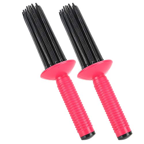 Curler za kosu Professional 17 češlja zubi Flaff Curling Combing Antislip Curly Lifter za podizanje kose