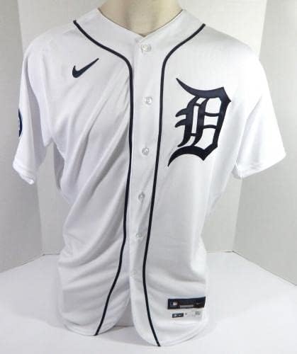 2022 Detroit Tigers Chase Anderson # 48 Igra izdana bijeli dres KB Patch 44 181 - Igra Polovni MLB dresovi