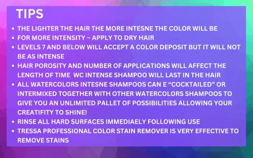 Akvareli Intense Metallic Color Depositing Sulfate free šampon, održava & poboljšava boju kose (INTENSE METALLIC rose GOLD 8.5 Fl