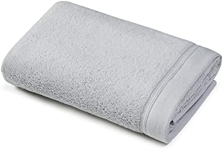 Sowel - Premium ručnik ručnika, 20 x 39 inča, organski pamuk, izrađen u Portugalu, svijetlosiva