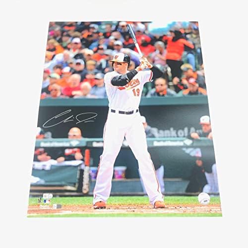 Chris Davis potpisao 16x20 FOTO PSA / DNK Baltimore Orioles Autographing - autogramirane MLB fotografije