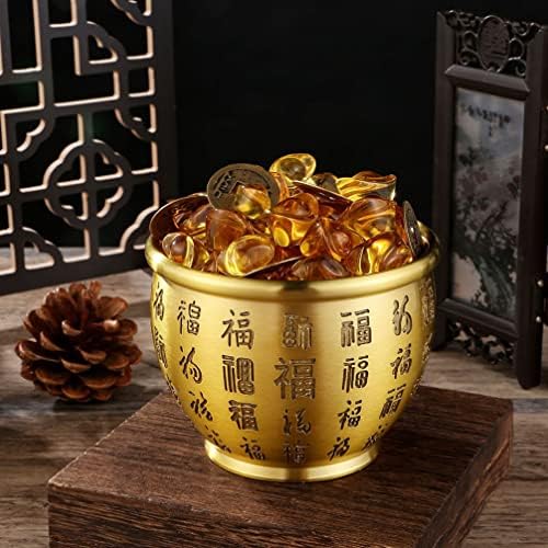 Lifkome retro dekor mesinga blago bazin boet Cornucopia Bowls Desktop kineska bogatstva Luck Bowl Feng Shui Ashtray Basin Privucite