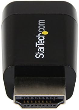 Starchech.com HDMI do VGA adapter - Aux Audio izlaz - kompaktni - 1920x1200 - HDMI do VGA Crni
