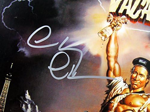 Chevy Chase Europski odmor potpisan 12x18 Mini filmski poster BAS svjedoci
