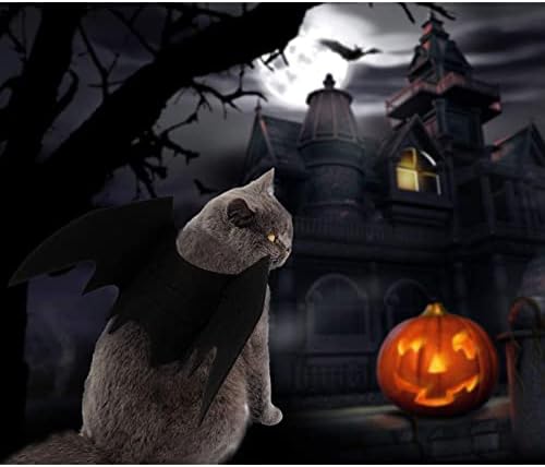 Noć vještica kostim za mačcu, kućna ljubimac mačja pasa krila za halkoween party ukras bat krila kućna ljubimca kućna ljubimca odjeća