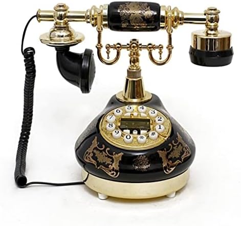 Gayouny Fiksni digitalni retro telefona biranje telefonskog biranja telefonske kancelarijske fiksne telefonski stil evropskog klasičnog