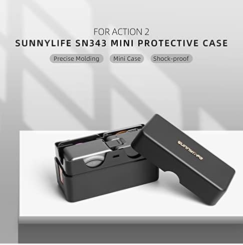 Mini prenosiva Zaštitna kutija za zaštitu od prašine protiv pada za DJI Action 2 dodatnu opremu