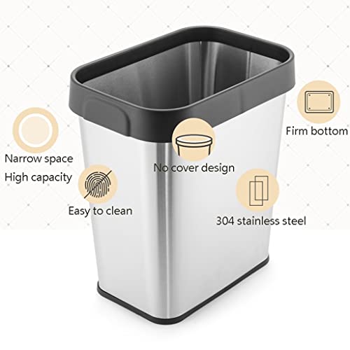 Viored otpadne aparat za otpad Kreativno zatvoreno smeće može kuhinje smeće može kućni kanti za smeće bez inox čelika za dnevnu sobu