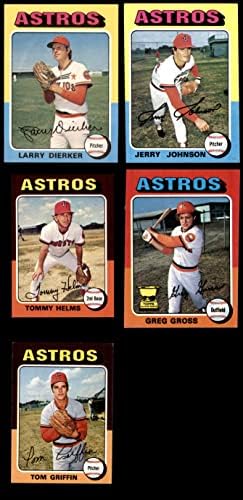 1975 Topps Houston Astros Team Set Houston Astros Ex / MT + Astros