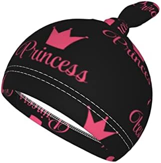 Pink princess Crown Baby Stuff Newborn Swaddle i Hat Set Stretchy Mekana beba koja prima pokrivače za dijete za dječak dječaka