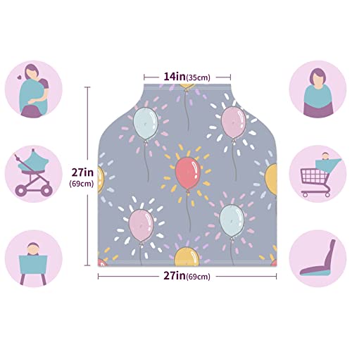Omovi za bebe Crveni ružičasti plavi žuti balon uzorak sestrinkiranje Dojeni kolica za kolica za bebe Višestruke novorođenčad Carseat