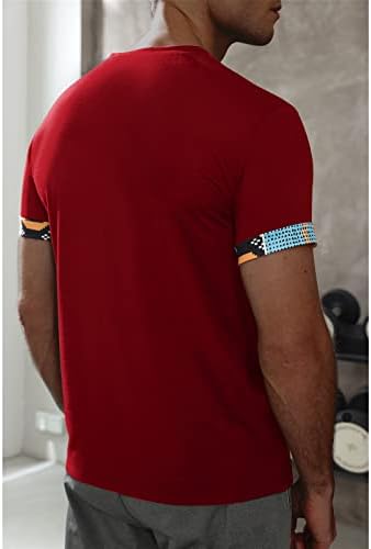 Muška modna afrička košulja za štampanje Dashiki Tradicionalna majica s kratkim rukavima