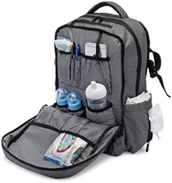 Three uspavanka ruksaka pelena - višenamjenska vodootporna babdna torba - kolica - veliki kapacitet - izolirani džepovi za boce -