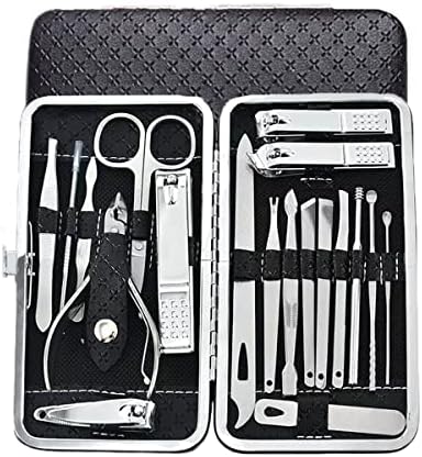Set alata za nož za pedikir, profesionalni odstranjivač kalusa mrtve kože od nerđajućeg čelika, 12 kom komplet za šišanje noktiju