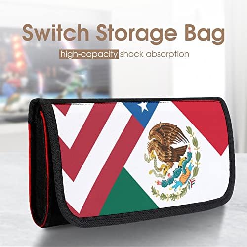Američka meksička zastava Nošenje torbi za prebacivanje zaštitne torbe za pohranu putnika sa utorima za igre