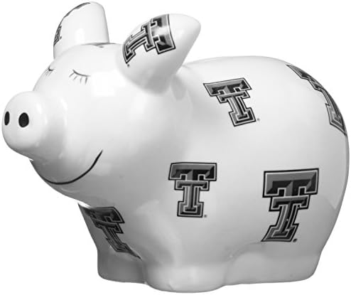 Dan igre Outfitters NCAA Texas Tech Red Raiders Sve preko logotipa Piggy Bank, Jedna veličina, višebojni